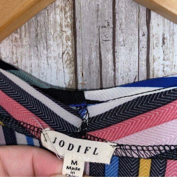 Jodifl Stripe Popover Blouse - Picture 4 of 4